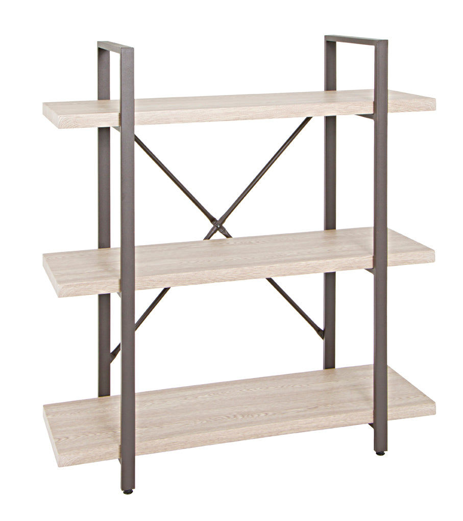 HAKU Möbel Regal aus Holzwerkstoff in Braun, 90 x 33 cm, H 102 cm