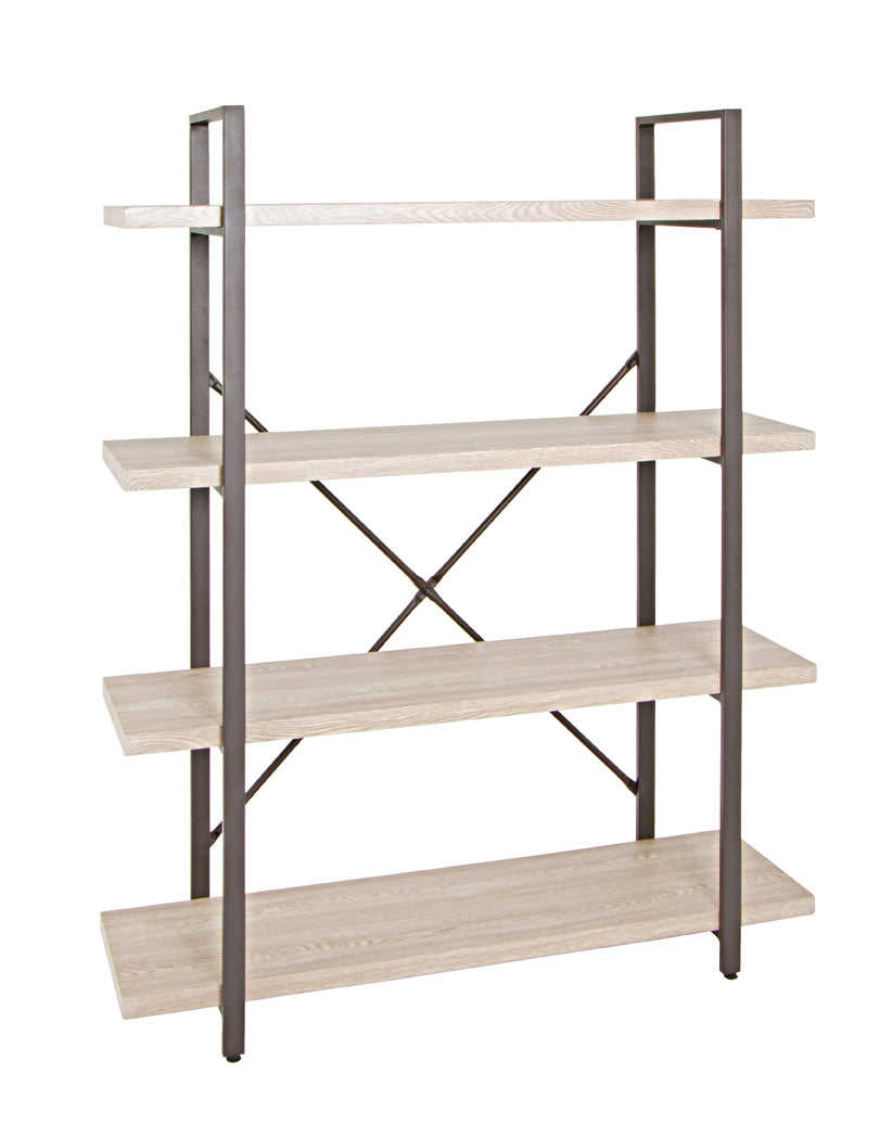 HAKU Möbel Regal aus Holzwerkstoff in Braun, 105 x 33 cm, H 139 cm
