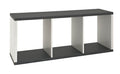 HAKU Möbel Regal aus MDF in Weiss 117 x 30 x 50 cm