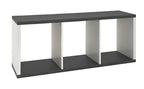 HAKU Möbel Regal aus MDF in Weiss 117 x 30 x 50 cm