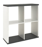 HAKU Möbel Regal aus MDF in Weiss 80 x 30 x 86 cm