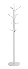HAKU Möbel Garderobenständer aus Metall mit Marmor in Weiss 40 x 177 cm