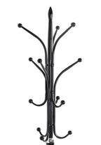HAKU Möbel Garderobenständer aus Metall mit Marmor in Schwarz 40 x 179 cm