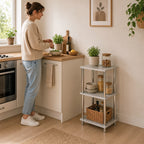 HAKU Möbel Regal aus MDF in Grau