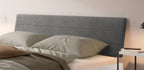 Hasena Vasto Bettgestell – 160 x 200 cm, Fusshöhe 20 cm, Eiche bright, geölt, Monet steel