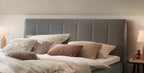 Hasena Donna Boxspringbett – 140 x 200 cm, Elegance-Top, Monet steel