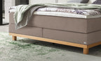 Hasena Cecilia Boxspringbett – 160 x 200 cm, Glamour-Top, Pace sand