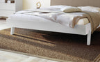 Hasena Lorenzo Bettgestell – 100 x 200 cm, Fusshöhe 20 cm, Eiche bright, geölt, Pace grey