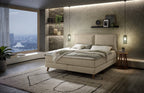Hasena Ricarda Boxspringbett – 140 x 200 cm, Lovely-Top, Pace sand