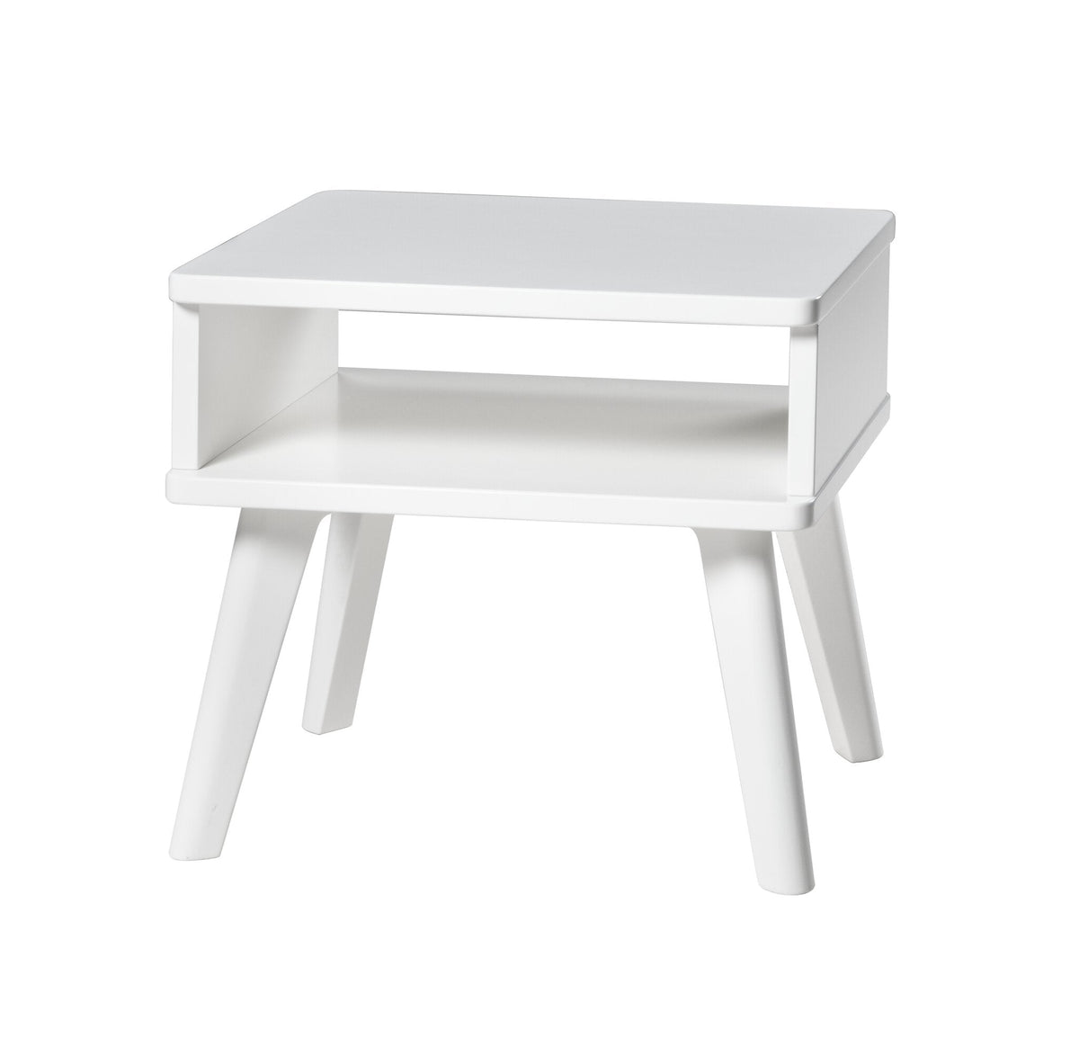 Hasena Stand Nachttisch – MDF weiss deckend, lackiert