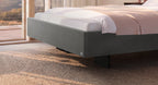 Hasena Camila Polsterbett – 180 x 200 cm, Pace light grey