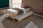Hasena Lido Oberbett Gästebett – Flex K, Buche natur, lackiert