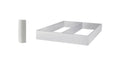 Hasena Practico-Rono Box 25 Bettschublade – 140 x 200 cm, 1 sektorig, Weiss, Buche weiss deckend, lackiert