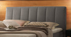 Hasena Ambra Boxspringbett – 160 x 200 cm, Glamour-Top, Monet steel