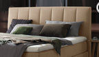 Hasena Stefania Boxspringbett – 160 x 200 cm, Glamour-Top, Pace grey