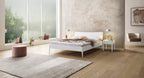 Hasena Wave Kopfteil – 160 cm, MDF weiss deckend, lackiert
