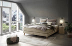 Hasena Beatriz Boxspringbett – 140 x 200 cm, Lovely-Top, Pace sand