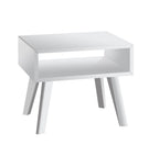 Hasena Jaca Nachttisch – MDF weiss deckend, lackiert
