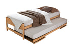Hasena Lido Unterbett Gästebett – Star U, Buche natur, lackiert