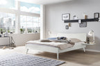 Hasena Caluso Bettgestell – 140 x 200 cm, 25 cm, MDF weiss deckend, lackiert