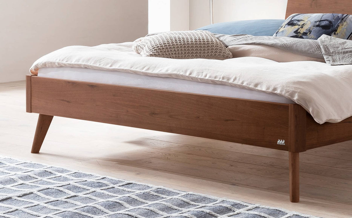 Hasena Caluso Bettgestell – 160 x 200 cm, 25 cm, MDF weiss deckend, lackiert