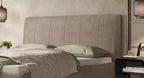 Hasena Juliana Polsterbett – 160 x 200 cm, 25 cm, Pace grey
