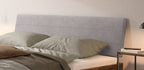 Hasena Vasto Bettgestell – 160 x 200 cm, Fusshöhe 25 cm, Eiche bright, geölt, Pace grey