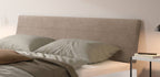 Hasena Vasto Bettgestell – 160 x 200 cm, Fusshöhe 20 cm, Eiche bright, geölt, Pace grey