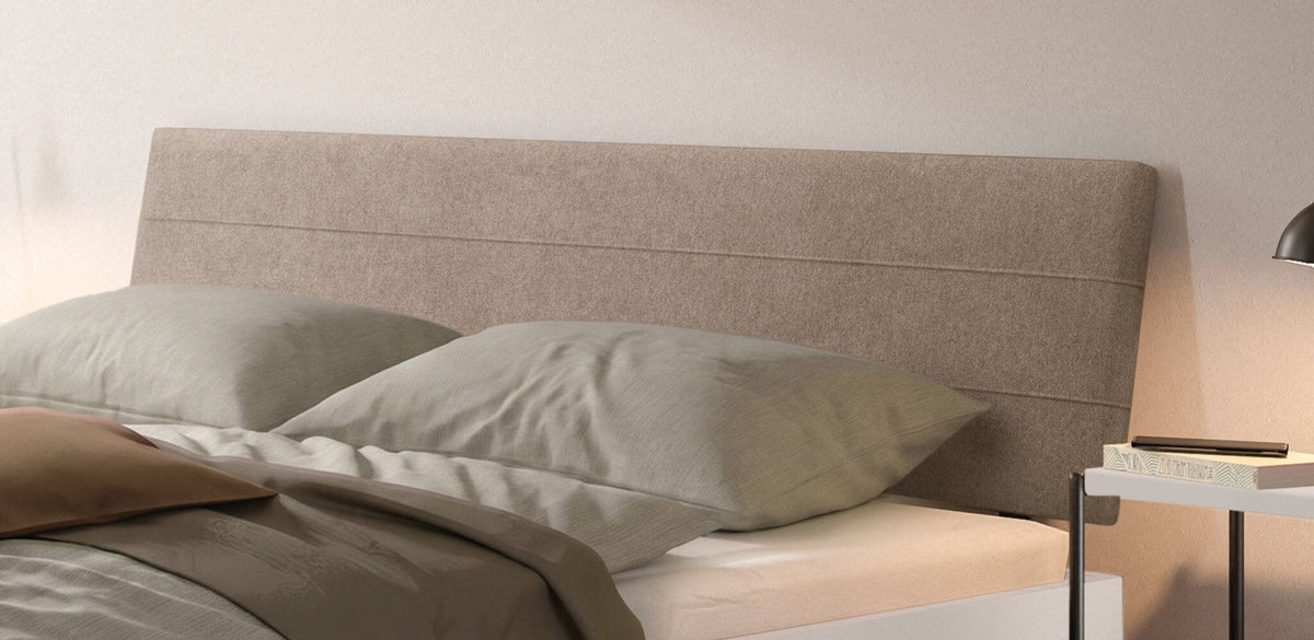 Hasena Vasto Bettgestell – 160 x 200 cm, Fusshöhe 20 cm, Eiche bright, geölt, Pace grey