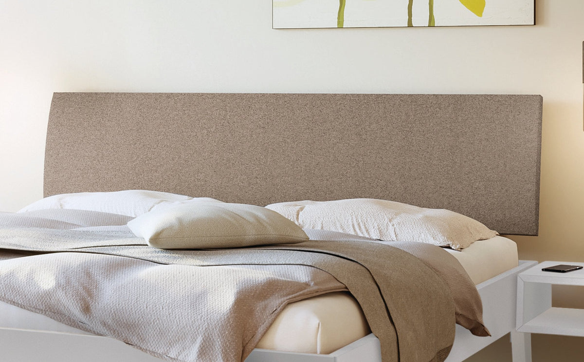Hasena Lorenzo Bettgestell – 100 x 200 cm, Fusshöhe 20 cm, Eiche bright, geölt, Pace light grey
