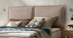 Hasena Bonita Boxspringbett – 160 x 200 cm, Glamour-Top, Pace grey