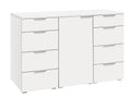 Hasena Incentro Kommode – zerlegt, Weiss, Weiss