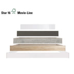 Star 16 Movie-Line Betten in verschiedenen Farben und Materialien - moderne Schweizer Möbel Design.