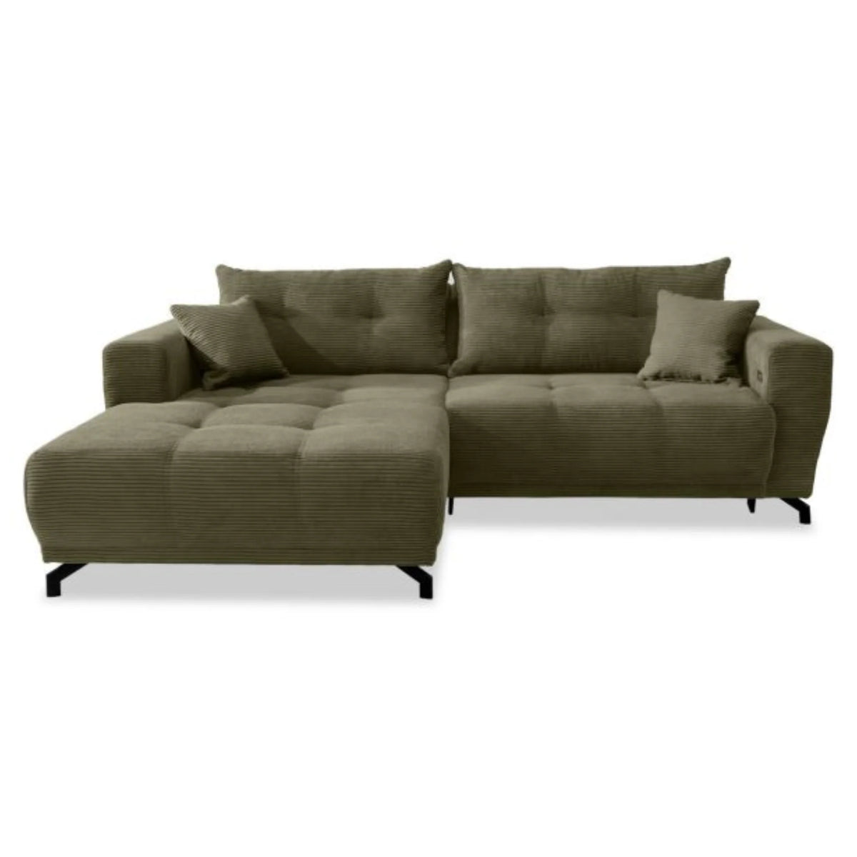 Ecksofa mit elektrischer Relaxfunktion