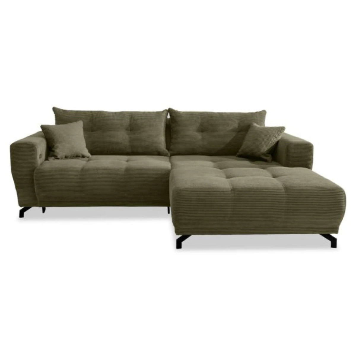 Ecksofa mit elektrischer Relaxfunktion