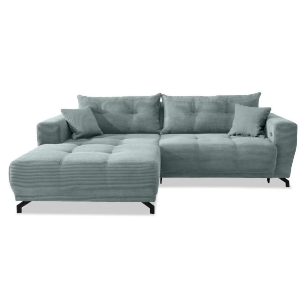 Ecksofa mit elektrischer Relaxfunktion