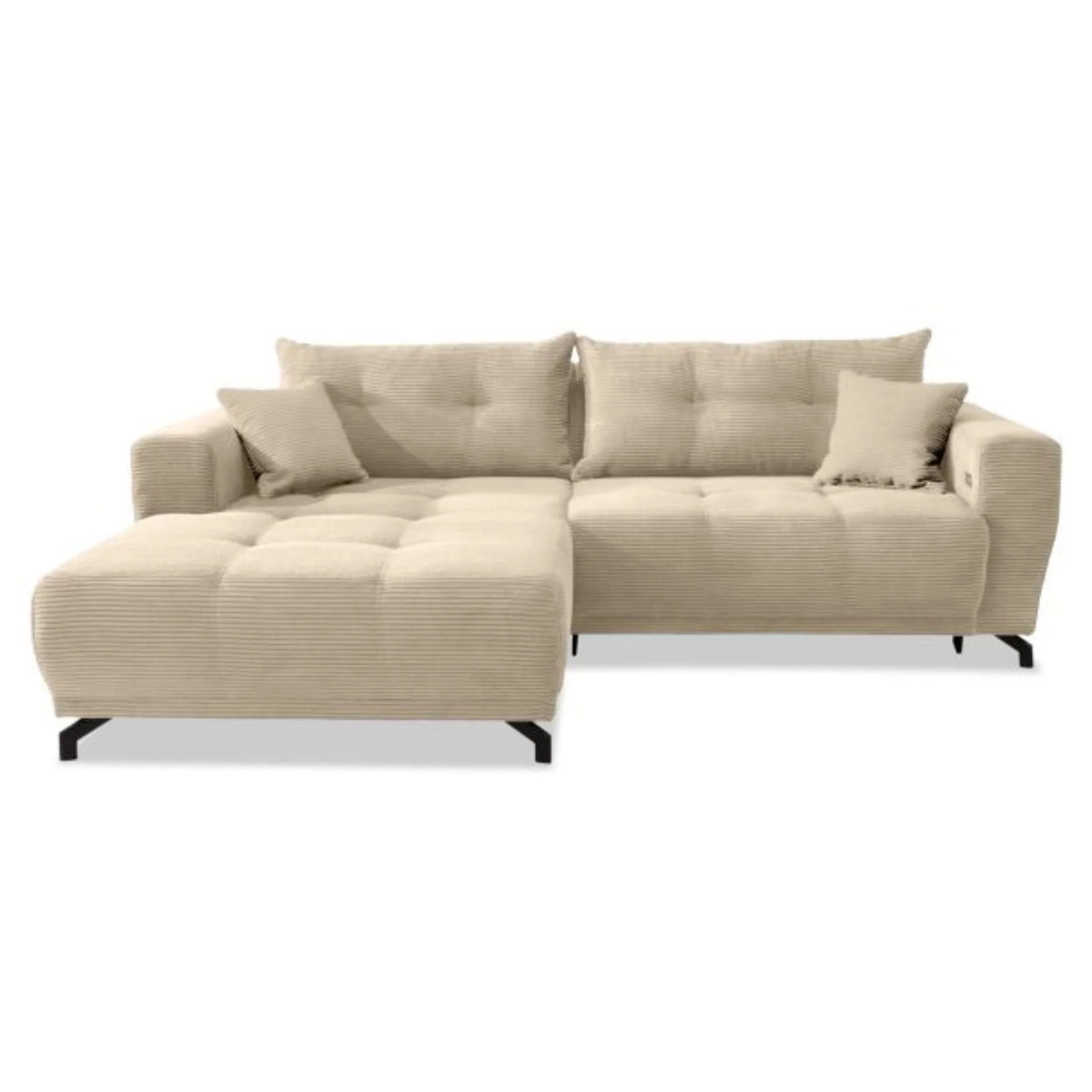 Ecksofa mit elektrischer Relaxfunktion
