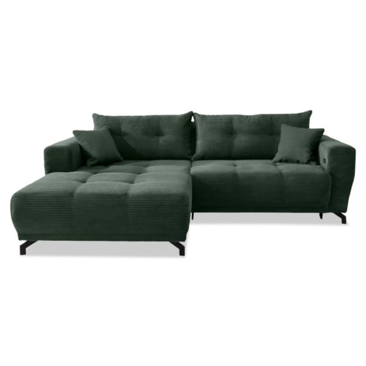 Ecksofa mit elektrischer Relaxfunktion