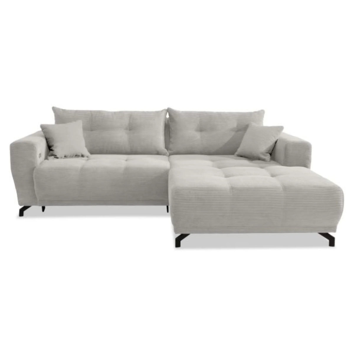 Ecksofa mit elektrischer Relaxfunktion