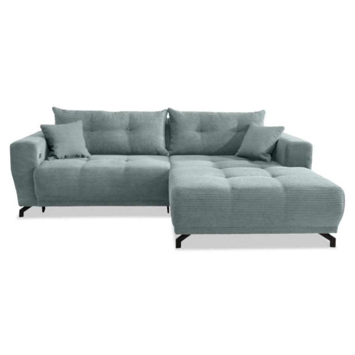 Ecksofa mit elektrischer Relaxfunktion