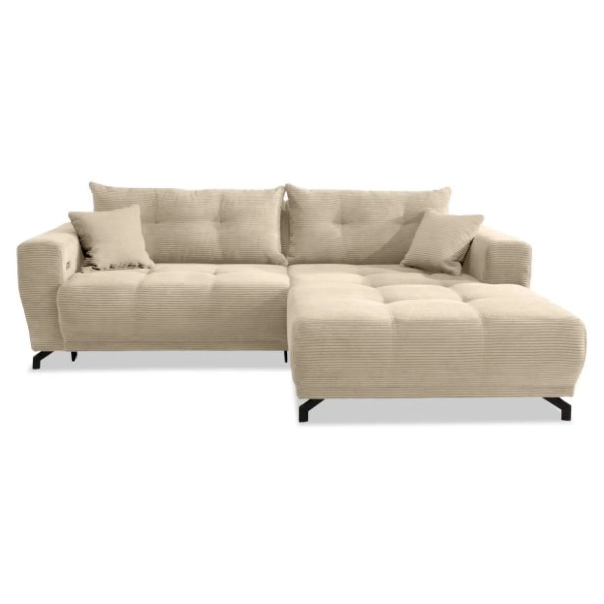 Ecksofa mit elektrischer Relaxfunktion