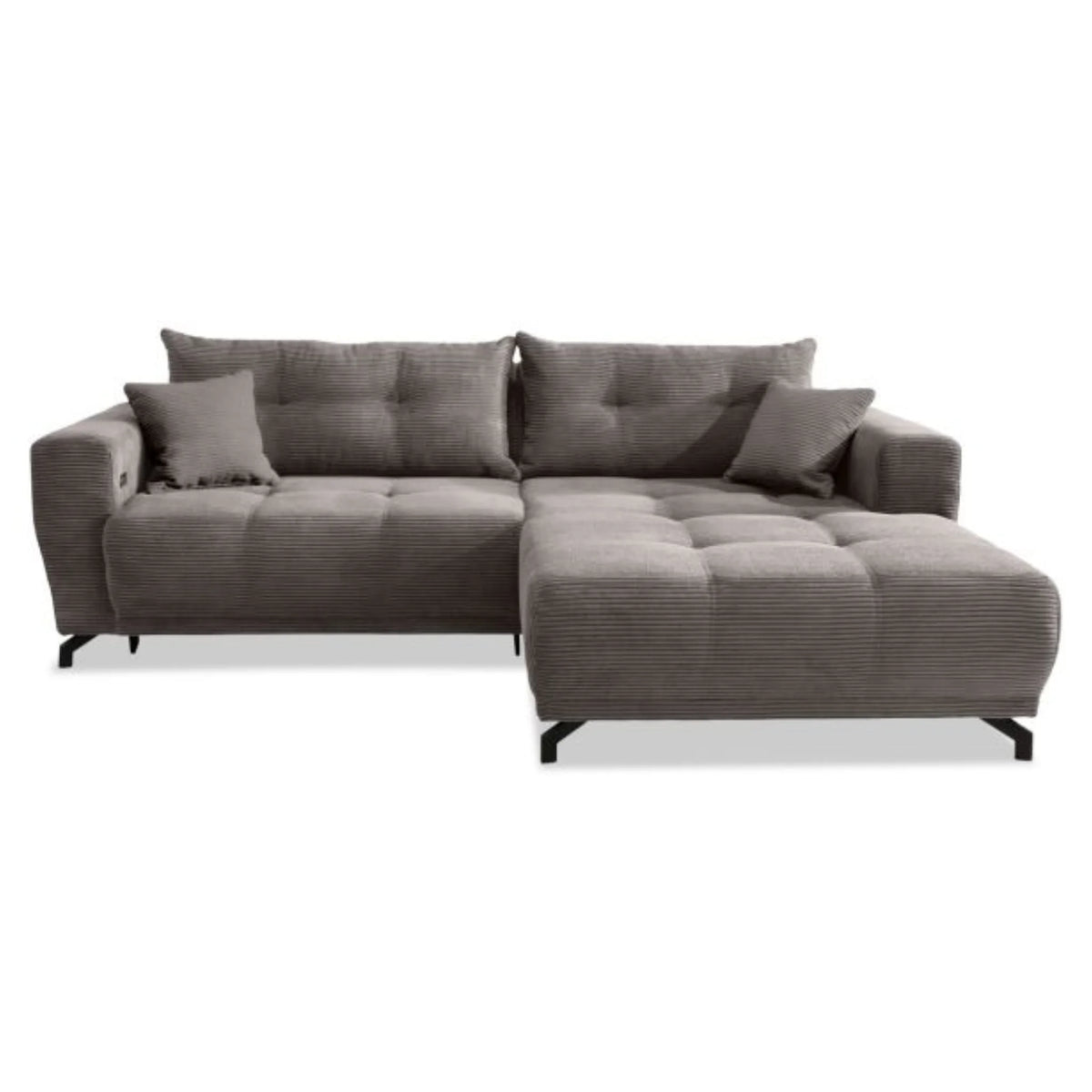 Ecksofa mit elektrischer Relaxfunktion