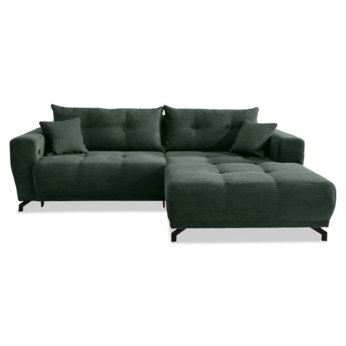 Ecksofa mit elektrischer Relaxfunktion